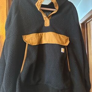 Carhartt Black and Tan Jacket